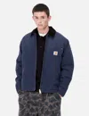 Carhartt 'og Detroit' Zip Jacket In Blue