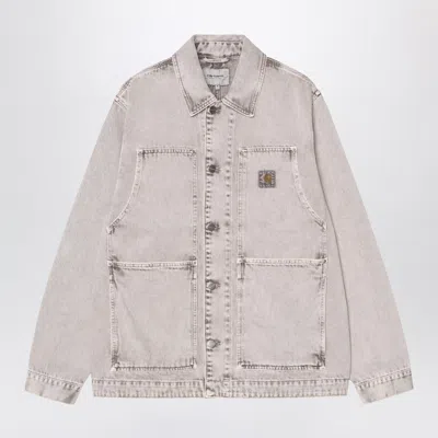CARHARTT CARHARTT WIP OG DOUBLE FRONT JACKE SHALE/CHALK WASH