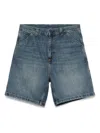 Carhartt Og Single Knee Shorts In Blue