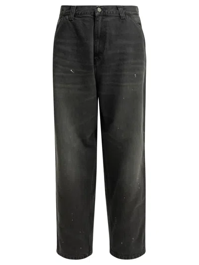 Carhartt Wip "og Single Knee" Work Pants In Black