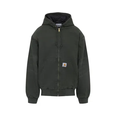 Carhartt Wip Olive Green Organic Cotton Og Active Jacket