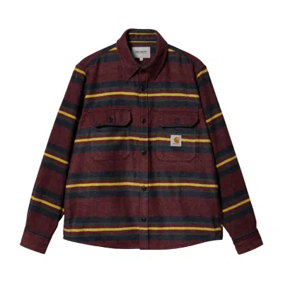 Pre-owned Carhartt Wip Oregon Shirt Jacket 'multicolor' In Multi-color