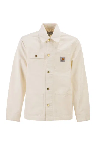 Carhartt Wip Organic Cotton Overshirt In Neutral