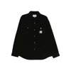 Carhartt Wip Selby Shirt Jac Cotton Canvas In Black