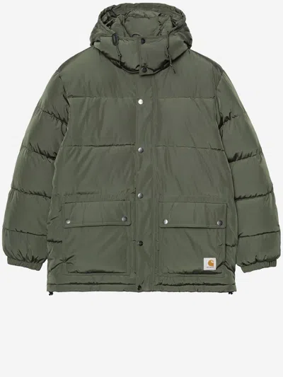 Carhartt Wip Padded Nylon Down Jacket In Green