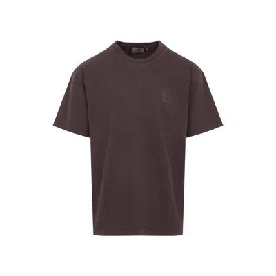 Carhartt Wip Palisander Brown Cotton Short Sleeves Vista T-shirt