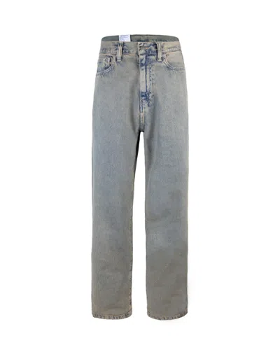 Carhartt Wip Pantalone Landon Blu In Blue