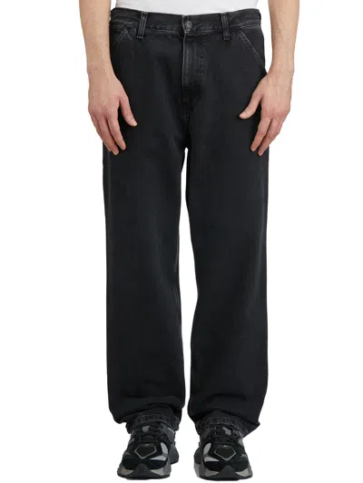 Carhartt Wip Pantalone Single Knee Smith Denim