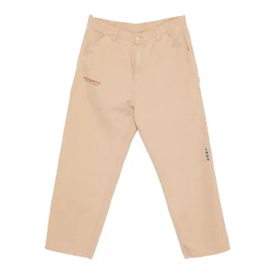 Carhartt Wip Pants In Nude