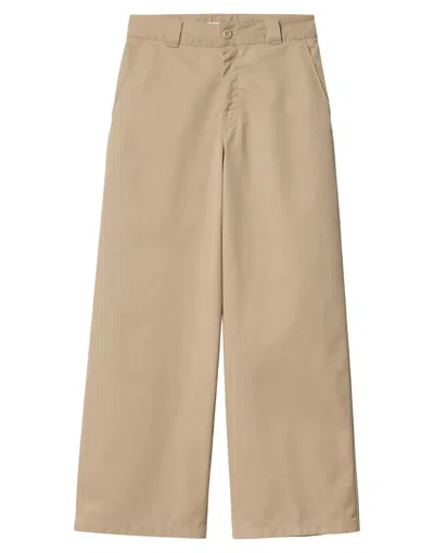 Carhartt Wip Pants In Beige