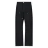 Carhartt Black Cotton Unisex Straight Jeans In Black