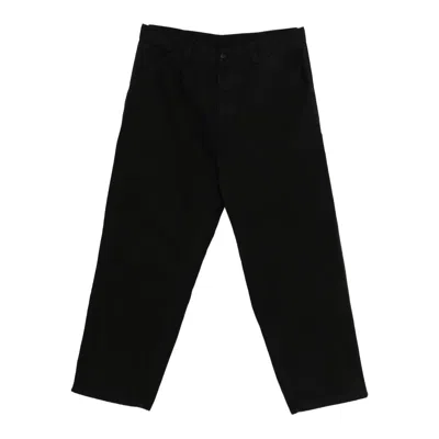 Carhartt Button-fastening Trousers In Black