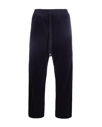 Carhartt Corduroy Cotton Trousers In Blue