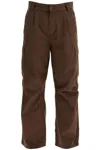 Carhartt Wip Pants In Brown