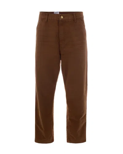Carhartt Brown Regular Straight Pants