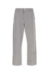 Carhartt Belt-loop Casual Pants In Grey