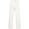 Carhartt Double Knee Straight-leg Trousers In Neutrals