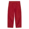 Carhartt Double-pocket Trousers In Red