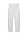Carhartt Wip Pantalone Landon Off White In White