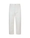Carhartt Wip Pantalone Landon Off White In White