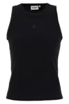 Carhartt Ribbed Sleeveless Tank Top In Black