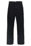 Carhartt Straight Leg Pants With Belt Loops And Pockets In Black