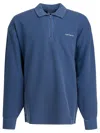 Carhartt Wip "piqué Script" Sweatshirt In Blue