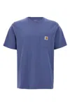 Carhartt Short Sleeve Pocket T Shirt Dark Navy In Blue
