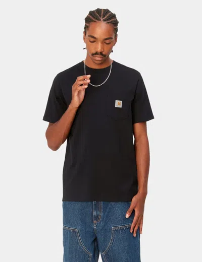 Carhartt Wip Pocket T-shirt In Black