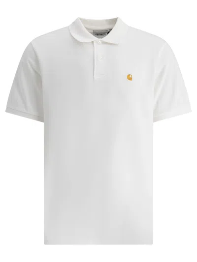 Carhartt Wip Polo Shirts In White