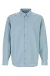 Carhartt Man Shirt Light Blue Size M Cotton