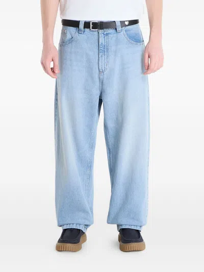 Carhartt Wip Pre Denim Cotton Jeans In Animal Print