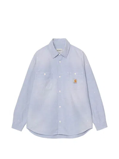 Carhartt Wip Pre Denim Cotton Shirt In Multi