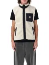 Carhartt Prentis Liner Vest In Sherpa Fleece In Moonbeam