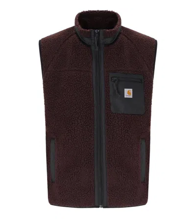 Carhartt Wip Prentis Palisander Vest In Brown