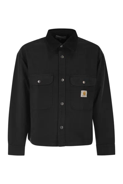 Carhartt Wip Prescott - Cotton Jacket In Black