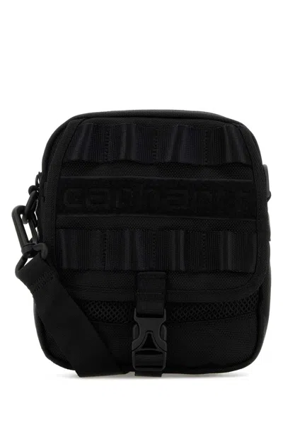 Carhartt Wip Prescott Shoulder Pouch Nylon In Black