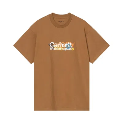 Pre-owned Carhartt Wip Primary T-shirt 'hamilton Brown' | Men's Size Xxl