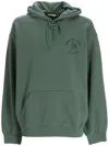 Carhartt Stamped Hoodie In Green