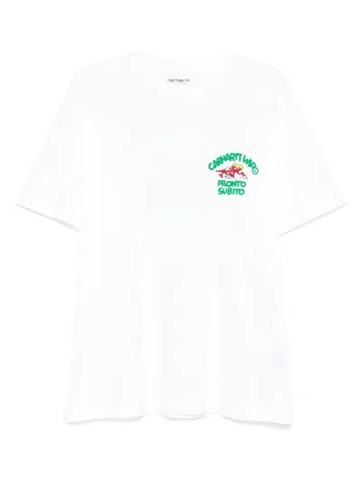 Carhartt Wip Pronto T-shirt In White