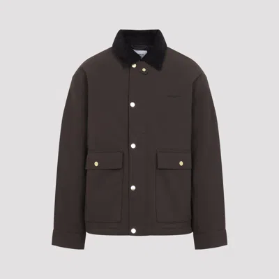 Carhartt Wip Quentin Nylon Jacket In Brown