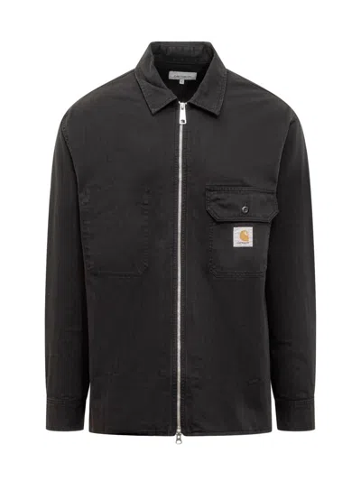 Carhartt Wip Rainer Shirt Jac In Black