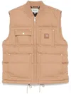 Carhartt Rayley Gilet In Grey