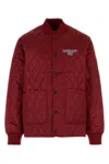Carhartt Alumni Liner Quilted Ribbed Cuffs Front Pockets In Red