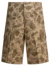 Carhartt Cargo Shorts Featuring Multiple Pockets In Brown