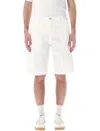Carhartt Cargo Shorts Featuring Multiple Pockets In White