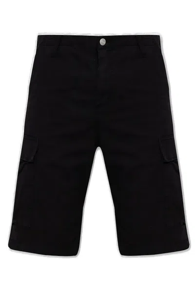 Carhartt Short Regular Cargo Black Rinsed