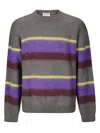Carhartt Merton Sundling Stripe Aura Sweater In Multi