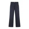 Carhartt Double-pocket Organic Cotton Jeans In Blue