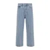 Carhartt Rylan Loose Tapered Cotton Jeans In Blue
